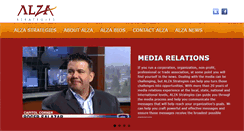 Desktop Screenshot of alzamedia.com